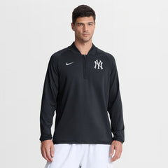 New York Yankees Authentic Collection Dri-FIT Raglan Half-Zip Pullover - Navy | Nike