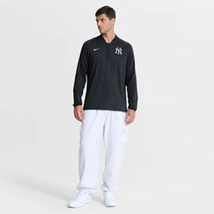 New York Yankees Authentic Collection Dri-FIT Raglan Half-Zip Pullover - Navy | Nike