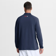 Boston Red Sox Authentic Collection Dri-FIT Raglan Half-Zip Pullover - Navy | Nike