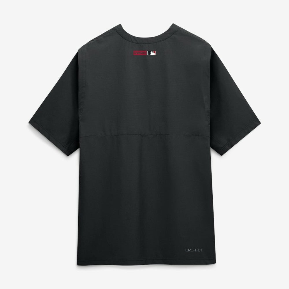 Arizona Diamondbacks Authentic Collection Dri-FIT Quarter-Zip Windshirt - Black | Nike
