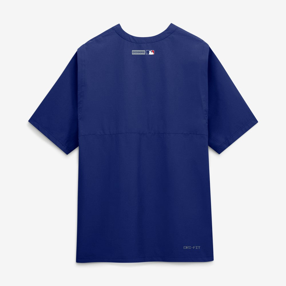 Los Angeles Dodgers Authentic Collection Dri-FIT Quarter-Zip Windshirt - Royal | Nike