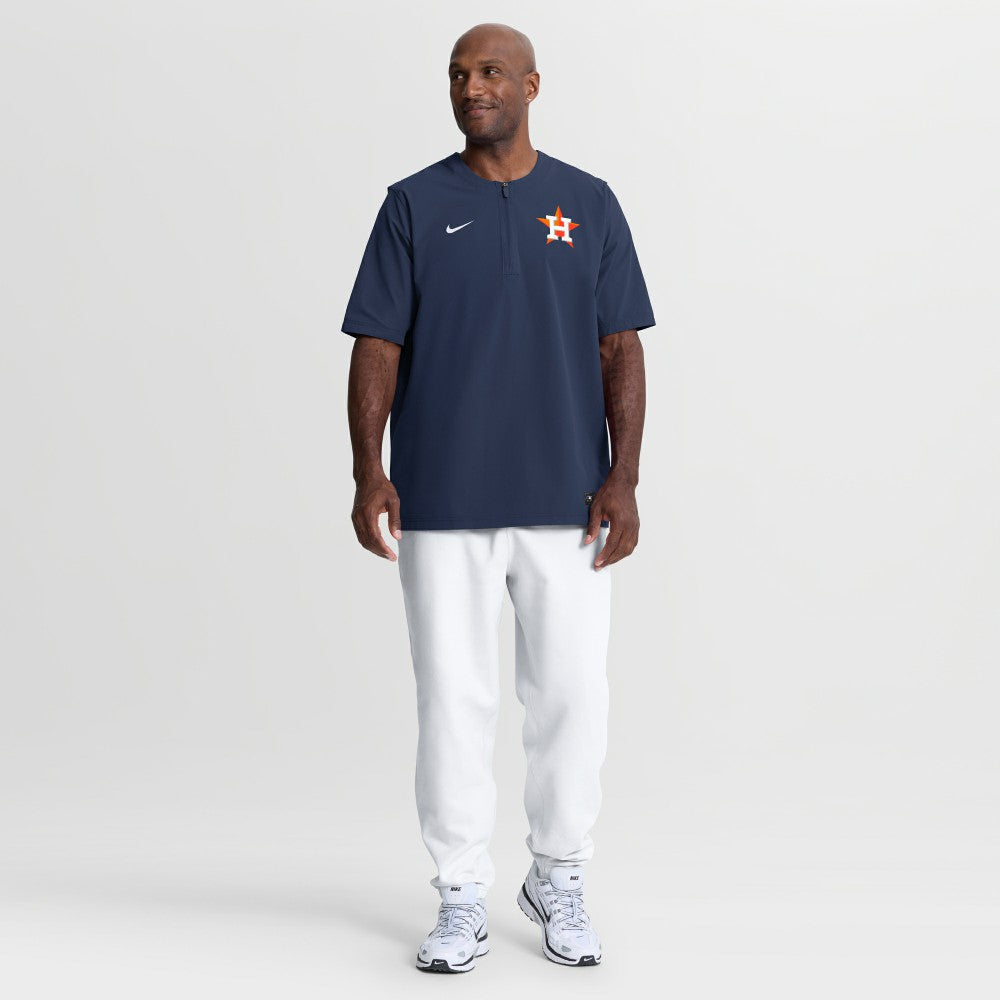Houston Astros Authentic Collection Dri-FIT Quarter-Zip Windshirt - Navy | Nike