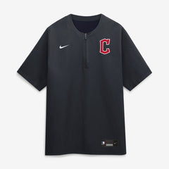 Cleveland Guardians Authentic Collection Dri-FIT Quarter-Zip Windshirt - Navy | Nike