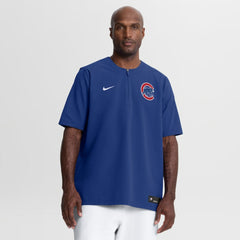 Chicago Cubs Authentic Collection Dri-FIT Quarter-Zip Windshirt - Royal | Nike