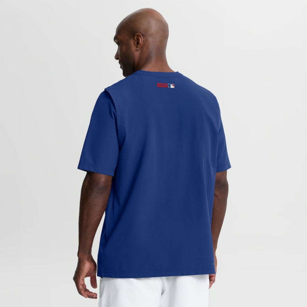 Chicago Cubs Authentic Collection Dri-FIT Quarter-Zip Windshirt - Royal | Nike