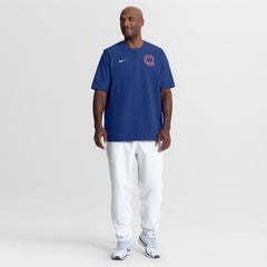 Chicago Cubs Authentic Collection Dri-FIT Quarter-Zip Windshirt - Royal | Nike