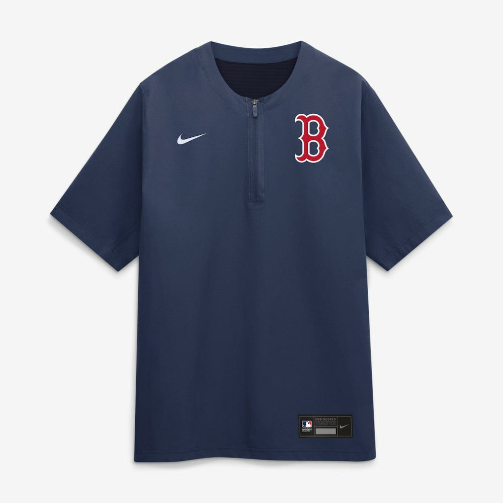 Boston Red Sox Authentic Collection Dri-FIT Quarter-Zip Windshirt - Navy | Nike