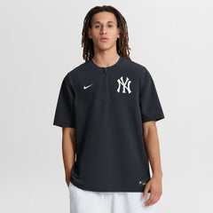 New York Yankees Authentic Collection Dri-FIT Quarter-Zip Windshirt - Navy | Nike