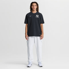 New York Yankees Authentic Collection Dri-FIT Quarter-Zip Windshirt - Navy | Nike