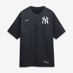 New York Yankees Authentic Collection Dri-FIT Quarter-Zip Windshirt - Navy | Nike