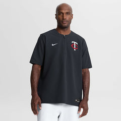 Minnesota Twins Authentic Collection Dri-FIT Quarter-Zip Windshirt - Navy | Nike