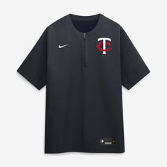 Minnesota Twins Authentic Collection Dri-FIT Quarter-Zip Windshirt - Navy | Nike