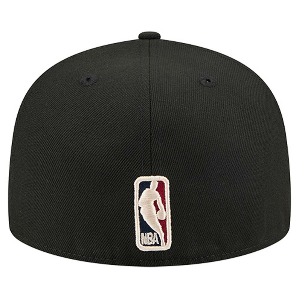 Milwaukee Bucks Core Logo 59FIFTY Fitted Hat - Black | New Era sale