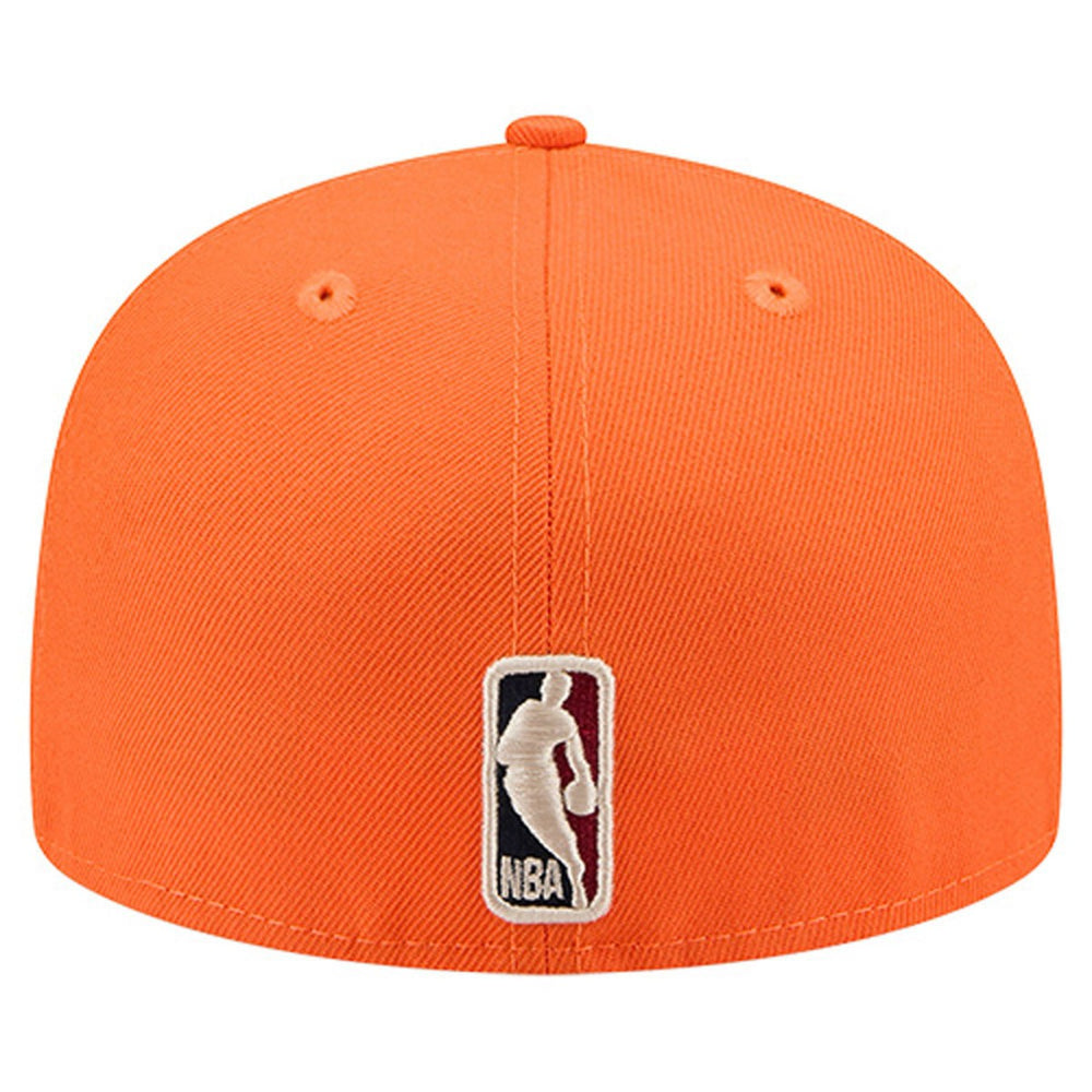 Phoenix Suns Core Logo 59FIFTY Fitted Hat - Orange | New Era on sale