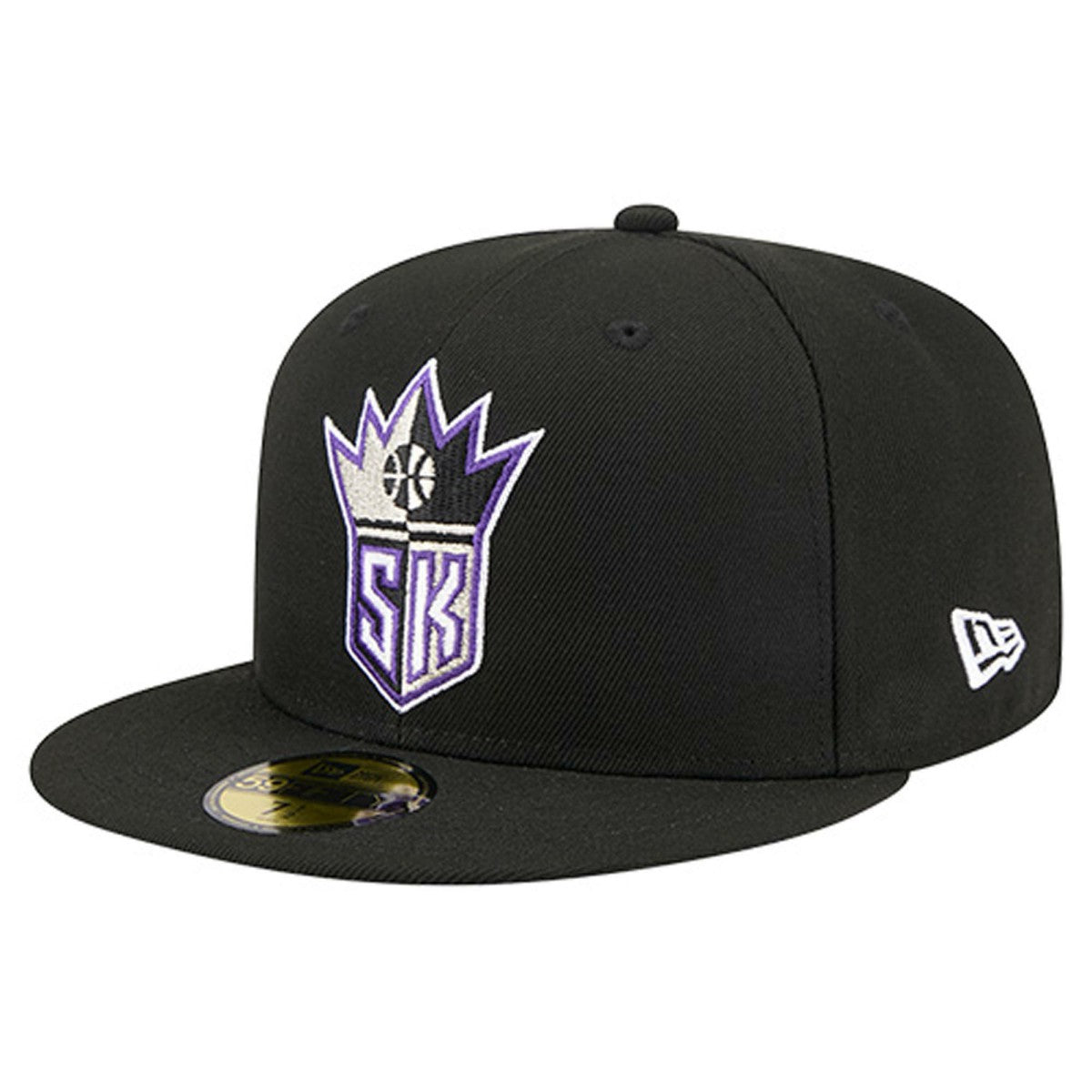 Sacramento Kings Core Logo 59FIFTY Fitted Hat - Black | New Era cheap