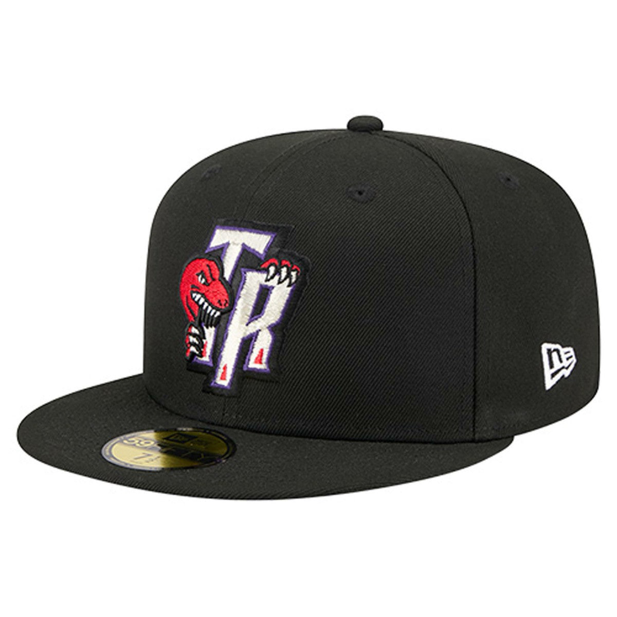Toronto Raptors Core Logo 59FIFTY Fitted Hat - Black | New Era sale