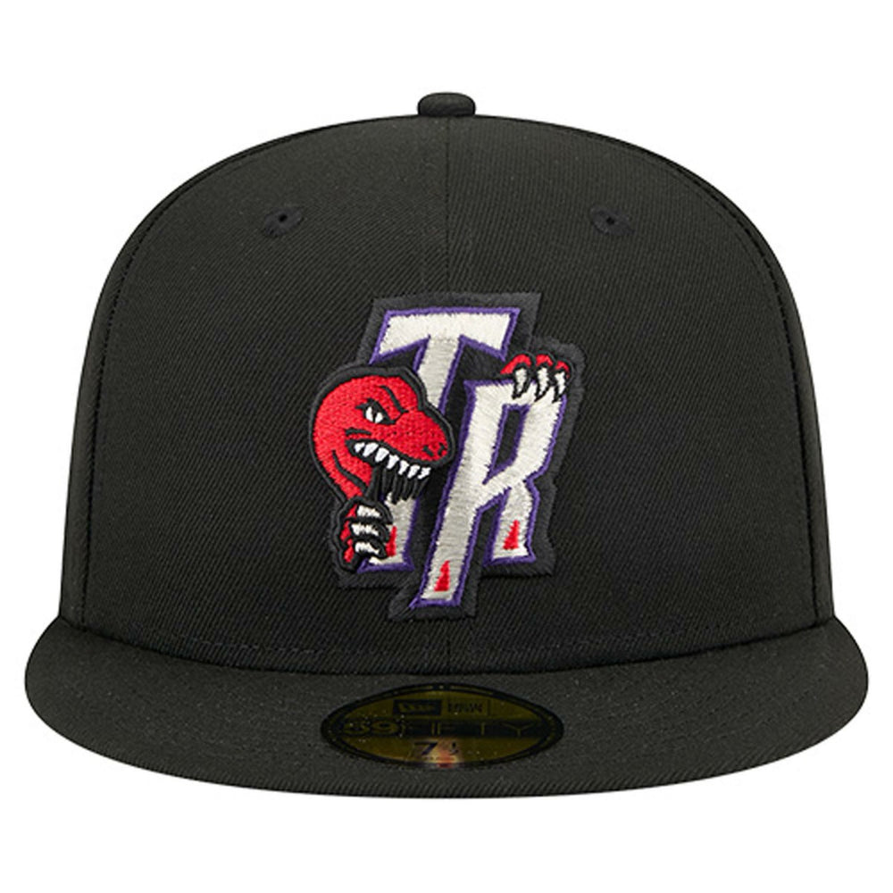 Toronto Raptors Core Logo 59FIFTY Fitted Hat - Black | New Era sale