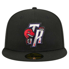 Toronto Raptors Core Logo 59FIFTY Fitted Hat - Black | New Era sale