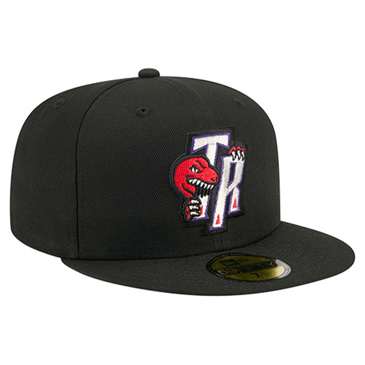 Toronto Raptors Core Logo 59FIFTY Fitted Hat - Black | New Era sale
