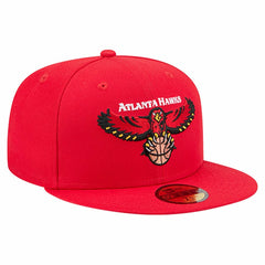 Atlanta Hawks Core Logo 59FIFTY Fitted Hat - Red | New Era shop