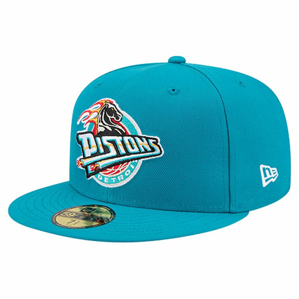 Detroit Pistons Core Logo 59FIFTY Fitted Hat sale - Teal | New Era sale