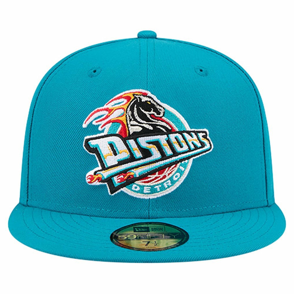 Detroit Pistons Core Logo 59FIFTY Fitted Hat sale - Teal | New Era sale