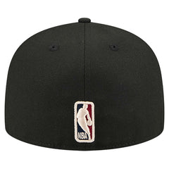 Miami Heat Core Logo 59FIFTY Fitted Hat - Black | New Era on sale