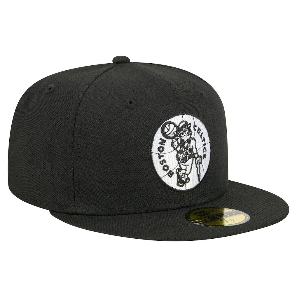 Boston Celtics 59FIFTY Fitted Hat - Black | New Era outlet