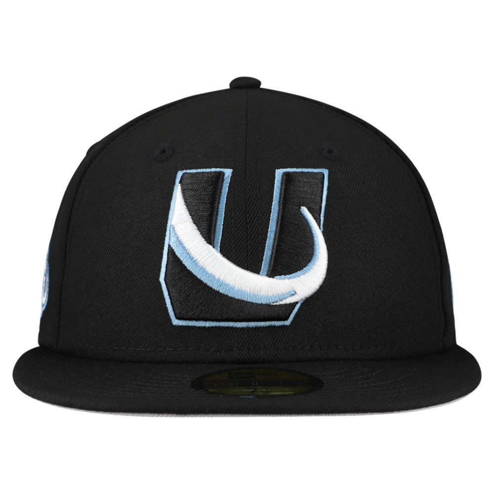 Utah Mammoth New Era Team Secondary 59FIFTY Fitted Hat Black