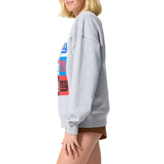 New York Giants Terez Women's Technicolor Oversized Sweatshirt - Gray online