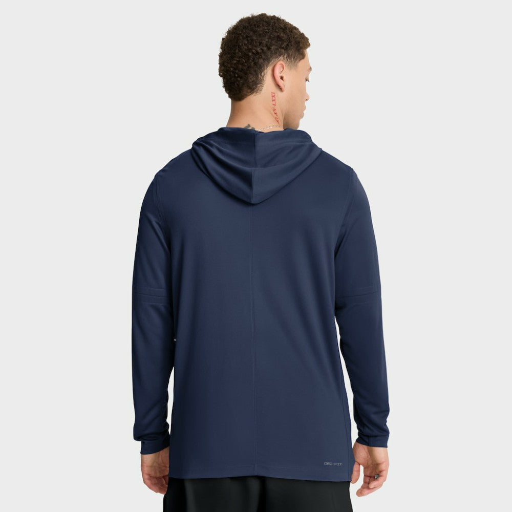 Minnesota Twins City Connect Dri-FIT Long Sleeve Hooded T-Shirt - Navy | Nike