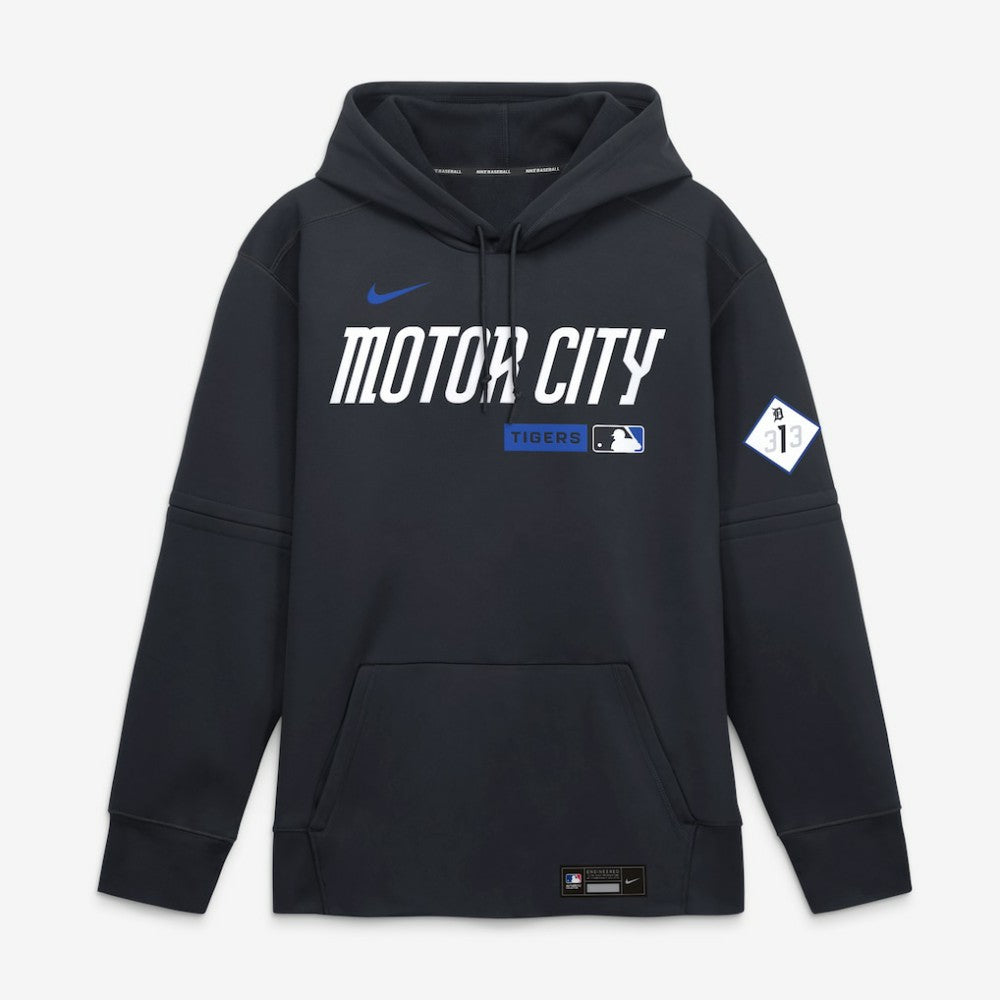 Detroit Tigers Authentic Collection City Connect Therma-FIT Hoodie - Navy | Nike