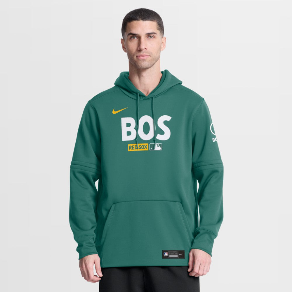 Boston Red Sox Authentic Collection City Connect Therma-FIT Hoodie - Green | Nike