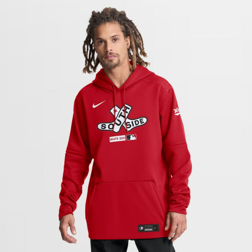 Chicago White Sox Authentic Collection City Connect Therma-FIT Hoodie - Red | Nike