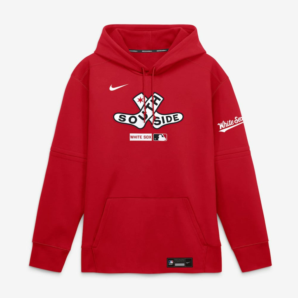 Chicago White Sox Authentic Collection City Connect Therma-FIT Hoodie - Red | Nike