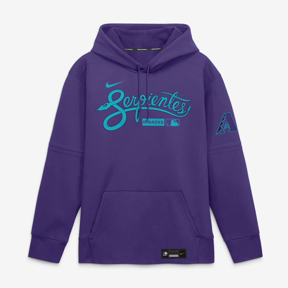 Arizona Diamondbacks Authentic Collection City Connect Therma-FIT Hoodie - Purple | Nike