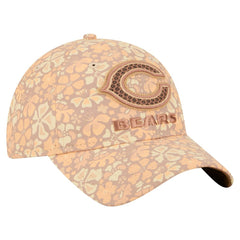 Chicago Bears New Era Women's Floral 9TWENTY Adjustable Hat - Tan cheap