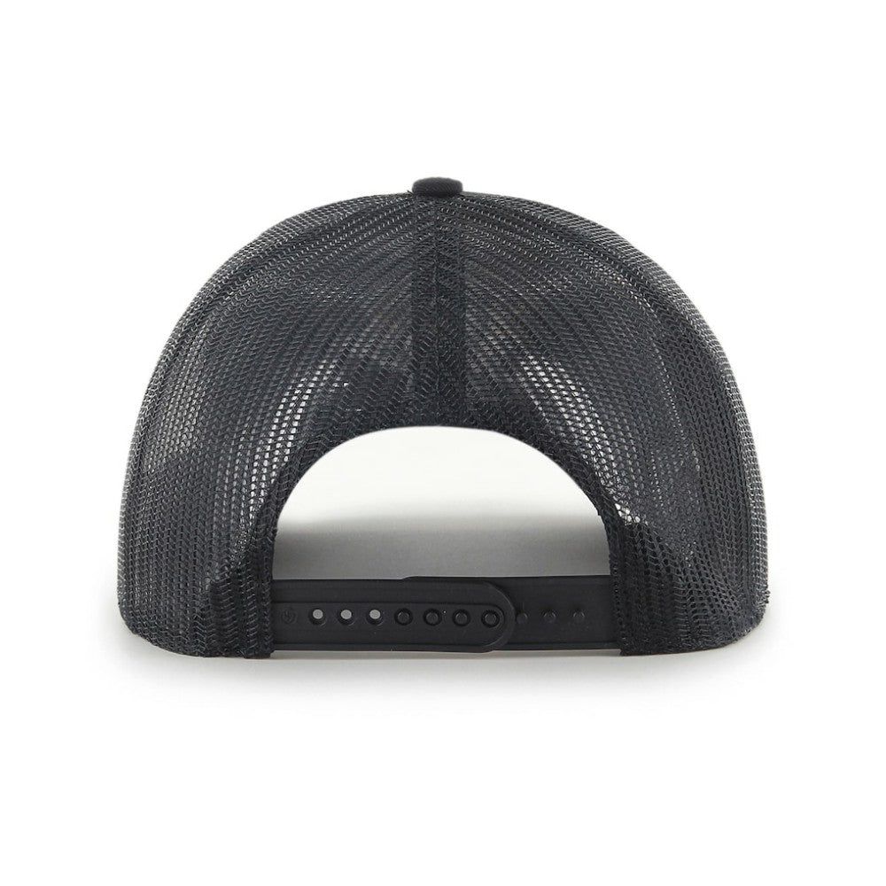 Utah Mammoth '47 Logo Trucker Adjustable Hat Black/