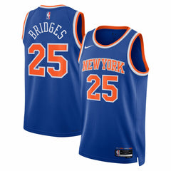 Mikal Bridges New York Knicks Unisex Swingman Jersey - Icon Edition - Blue | Nike on sale