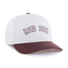 Boston Red Sox Unisex Love Letter Adjustable Hitch Hat - Stone/Burgundy | 47 brand