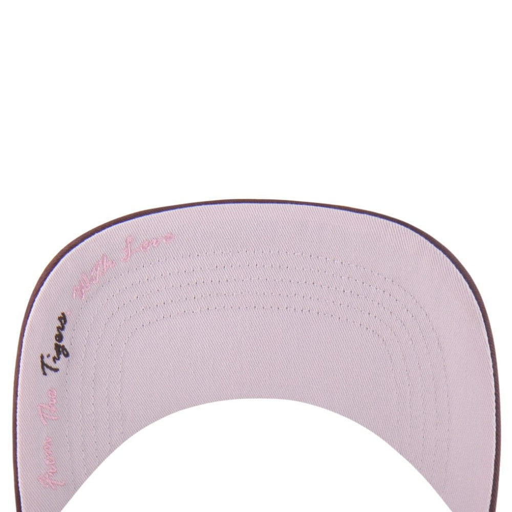 Detroit Tigers Unisex Love Letter Adjustable Hitch Hat - Stone/Burgundy | 47 brand