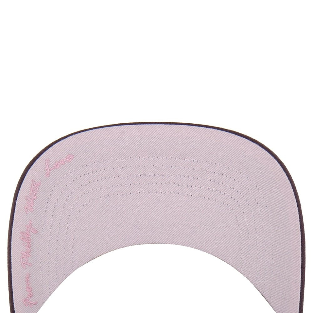Philadelphia Phillies Unisex Love Letter Adjustable Hitch Hat - Stone/Burgundy | 47 brand