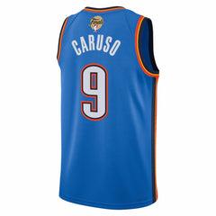 Alex Caruso Oklahoma City Thunder Unisex 2025 NBA Finals Swingman Jersey - Icon Edition - Blue | Nike for sale