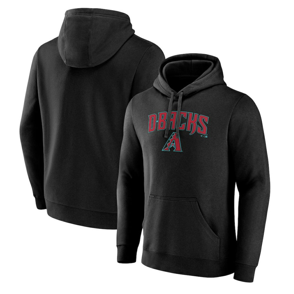 Arizona Diamondbacks Team Lockup Hoodie - Black