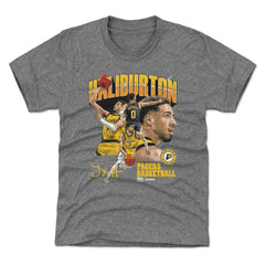 Tyrese Haliburton Indiana Pacers 500 Level Youth Collage T-Shirt - Gray discount