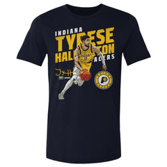 Tyrese Haliburton Indiana Pacers 500 Level Slant T-Shirt - Navy discount