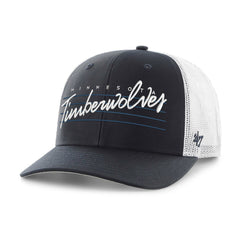 Minnesota Timberwolves '47 Downburst Trucker Adjustable Hat - Navy | 47 brand shop