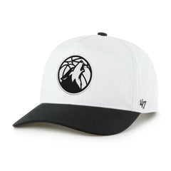 Minnesota Timberwolves '47 Black & White Hitch Adjustable Hat | 47 brand for sale