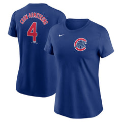 Pete Crow-Armstrong Chicago Cubs Women's Cooperstown Collection Fuse Name & Number T-Shirt - Royal | Nike