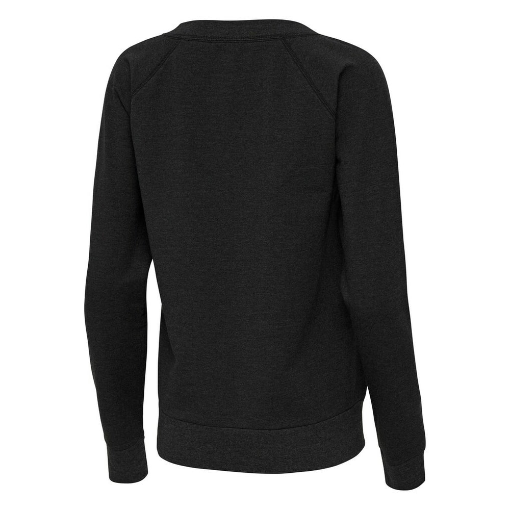Green Bay Packers Antigua Women's Varsity Tri-Blend V-Neck Long Sleeve T-Shirt - Heather Black sale